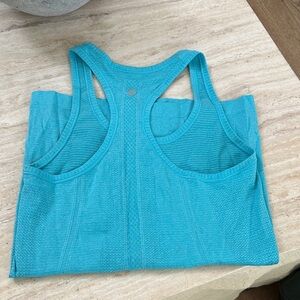 lululemon athletica Blue Tank Top
